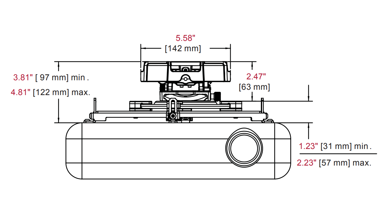 Carl's Projector Mount